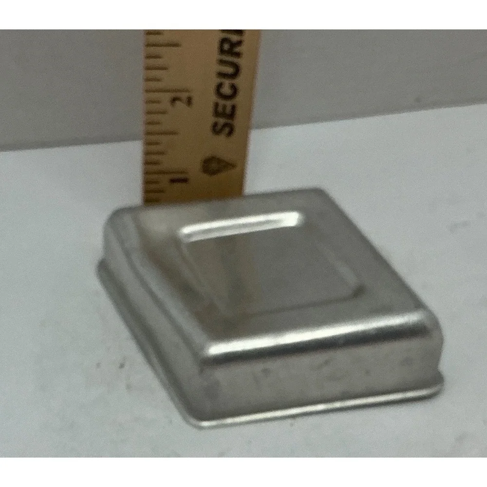 Vintage Playing Card Suit Mini Cake Jello Molds‎ Aluminum Set of 4